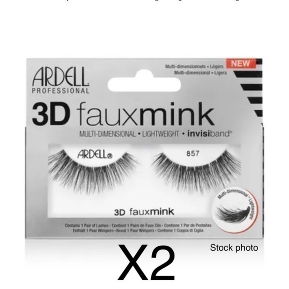 Ardell 3d faux mink lashes-857 BUNDLE